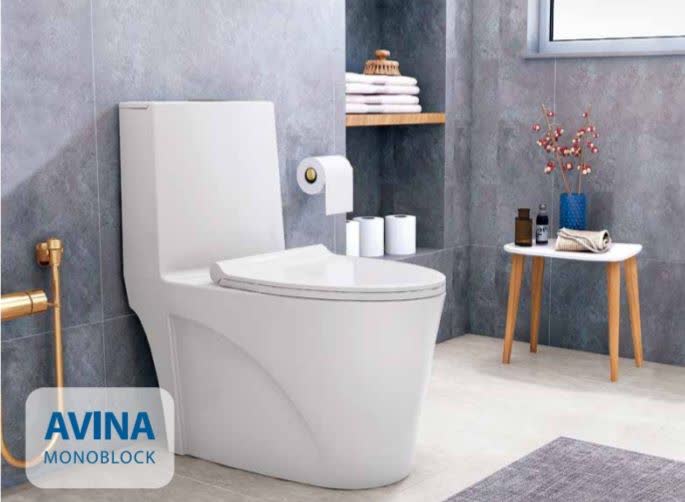 توالت فرنگی چینی کرد مدل آوینا